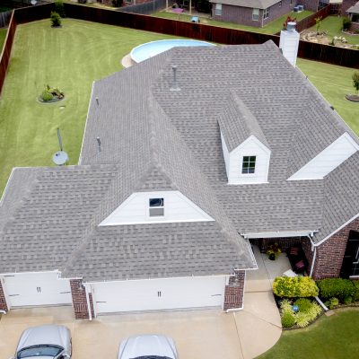 Turner Roofing's residential roof example